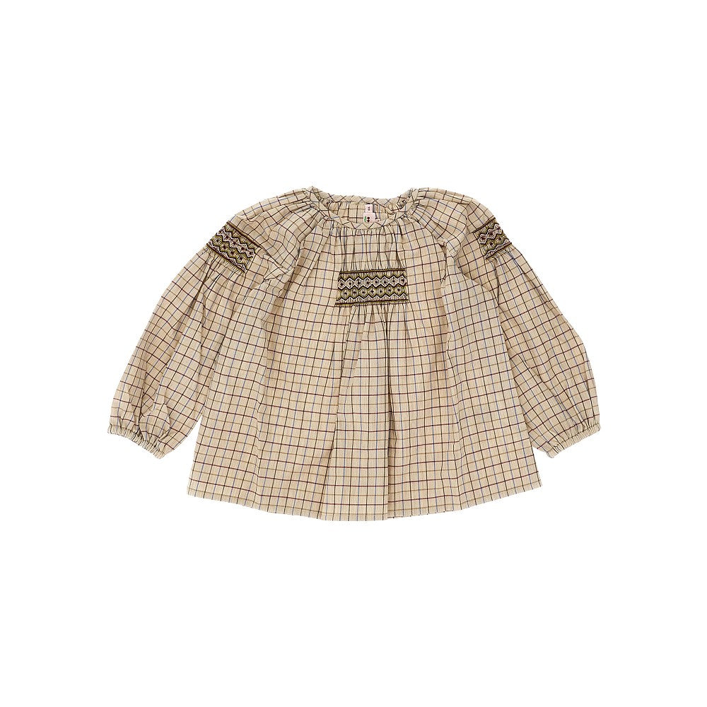 'Poldie' cotton blouse