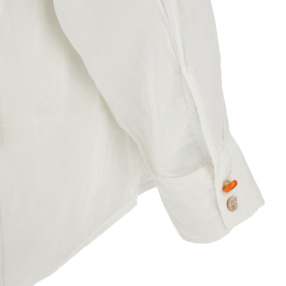 Camicia in cotone e seta &#39;Amourrina&#39;