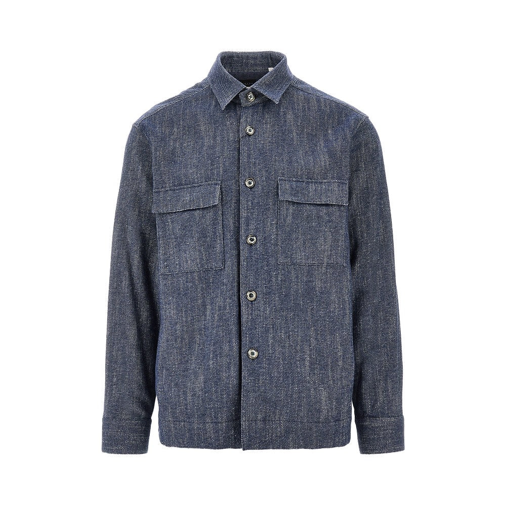 'Unfold' denim shirt