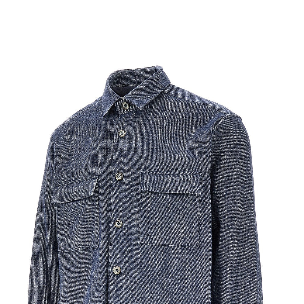 'Unfold' denim shirt