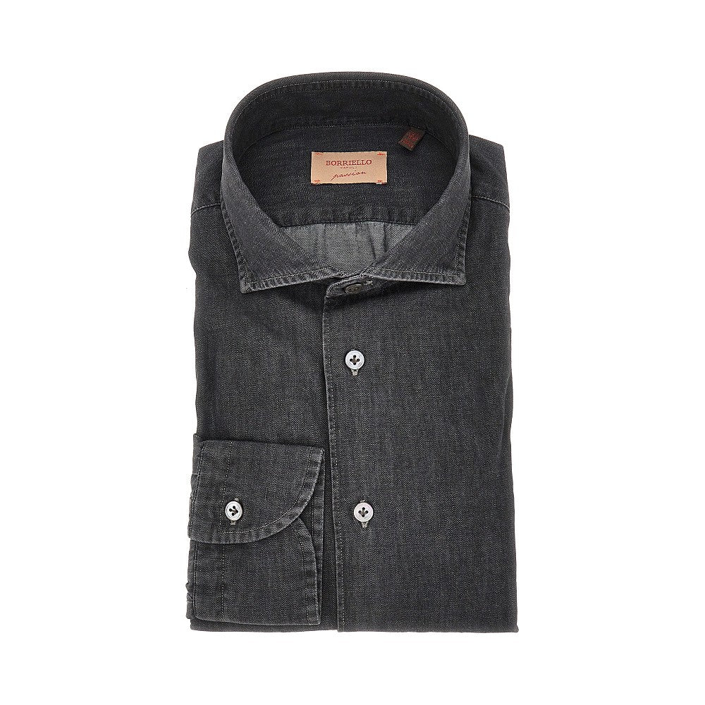 Camicia in denim di cotone