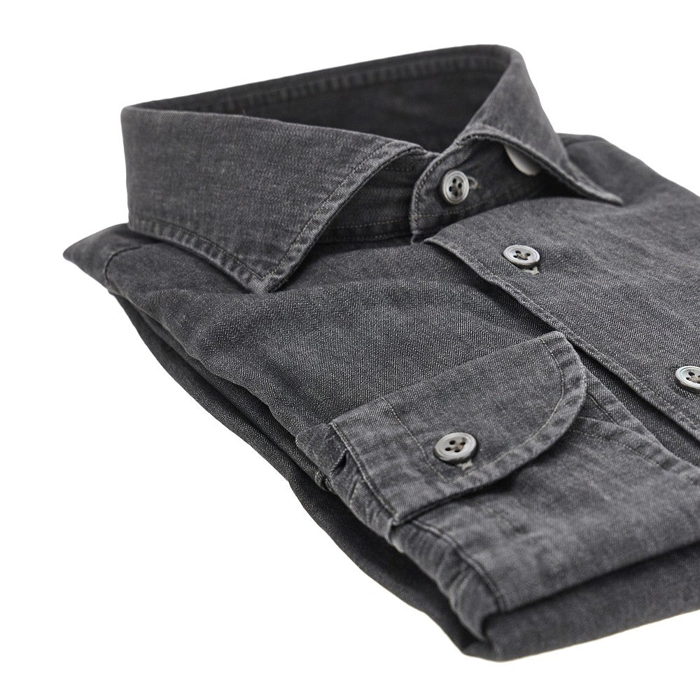 Camicia in denim di cotone