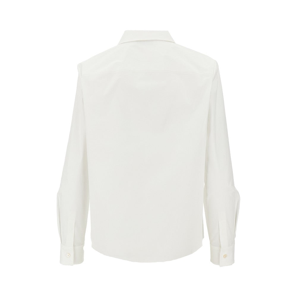 Camicia in popeline stretch
