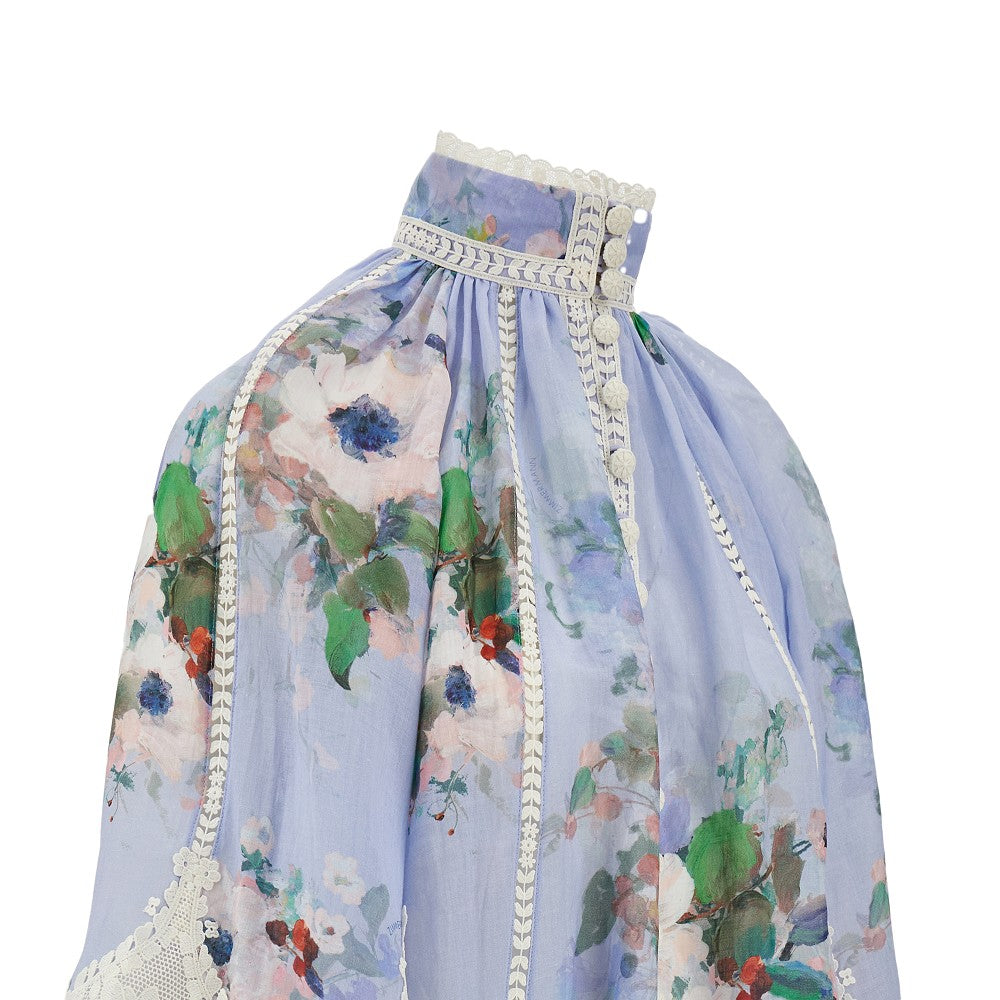 'Everley' ramié blouse