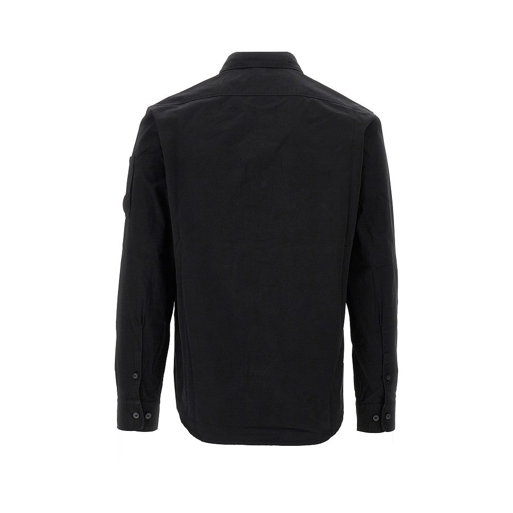 Camicia in gabardine di cotone
