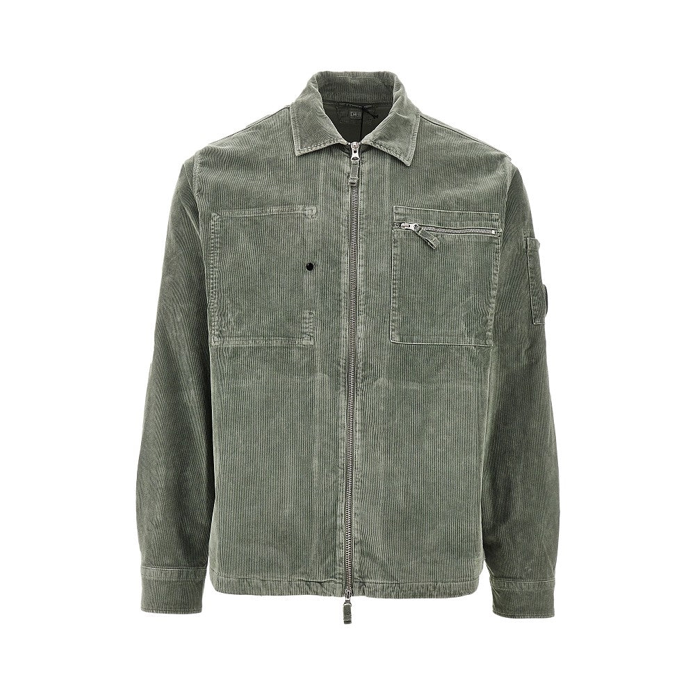 Overshirt in velluto a costine
