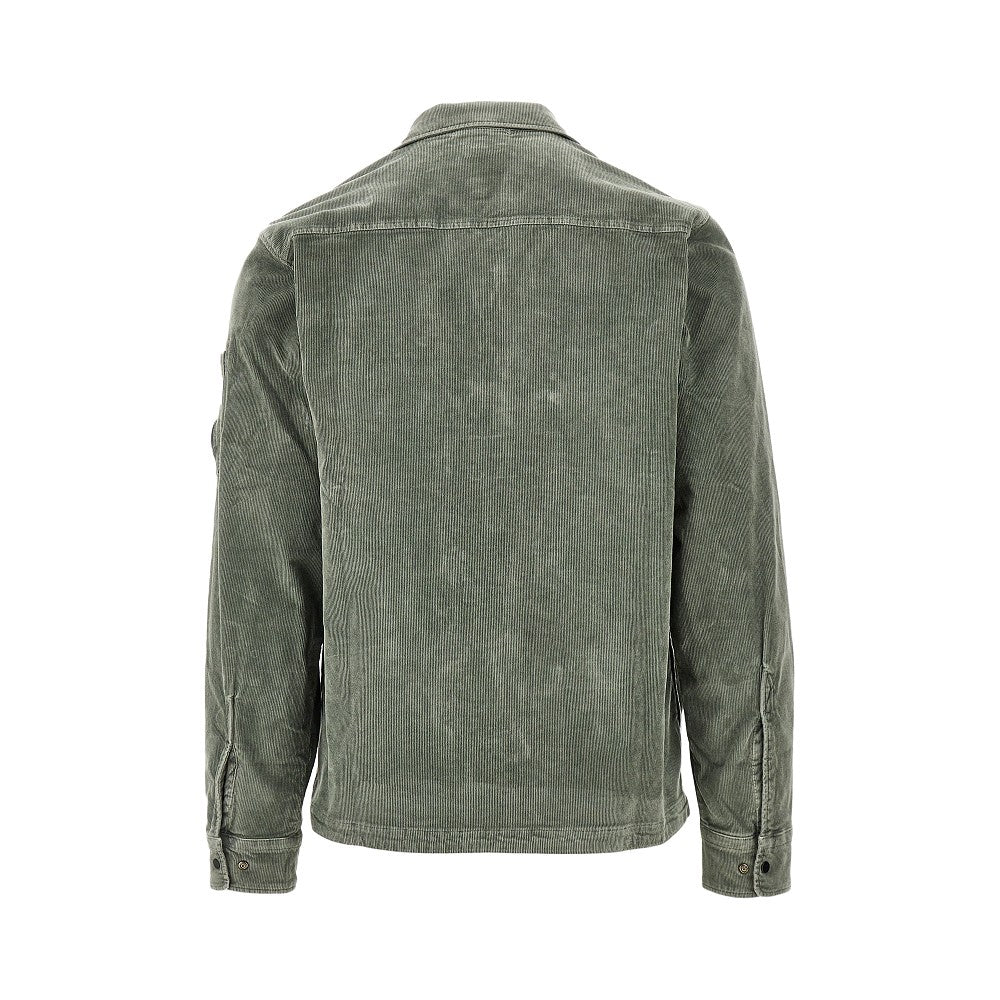 Overshirt in velluto a costine