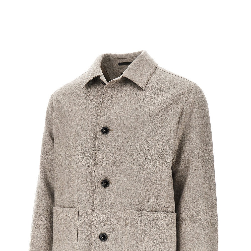 'Alpe' flannel chore jacket