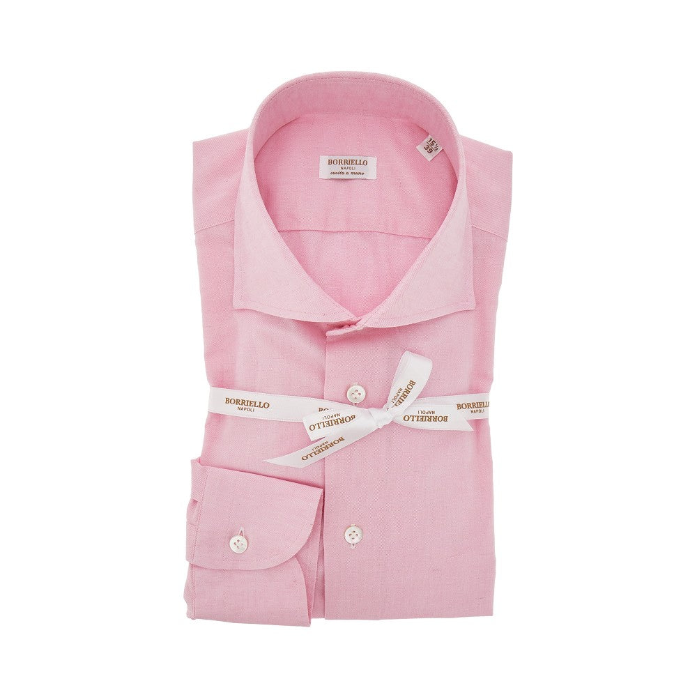 Cotton and linen tailored shirt