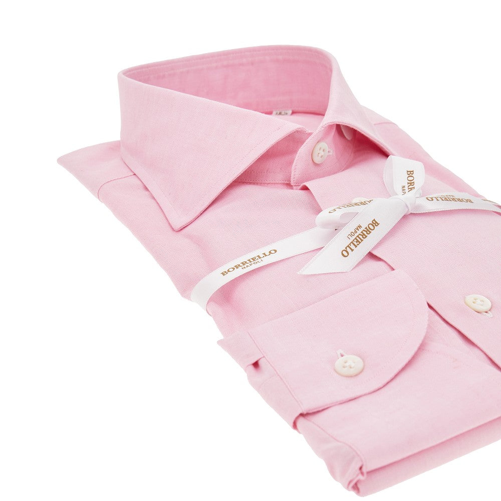 Cotton and linen tailored shirt