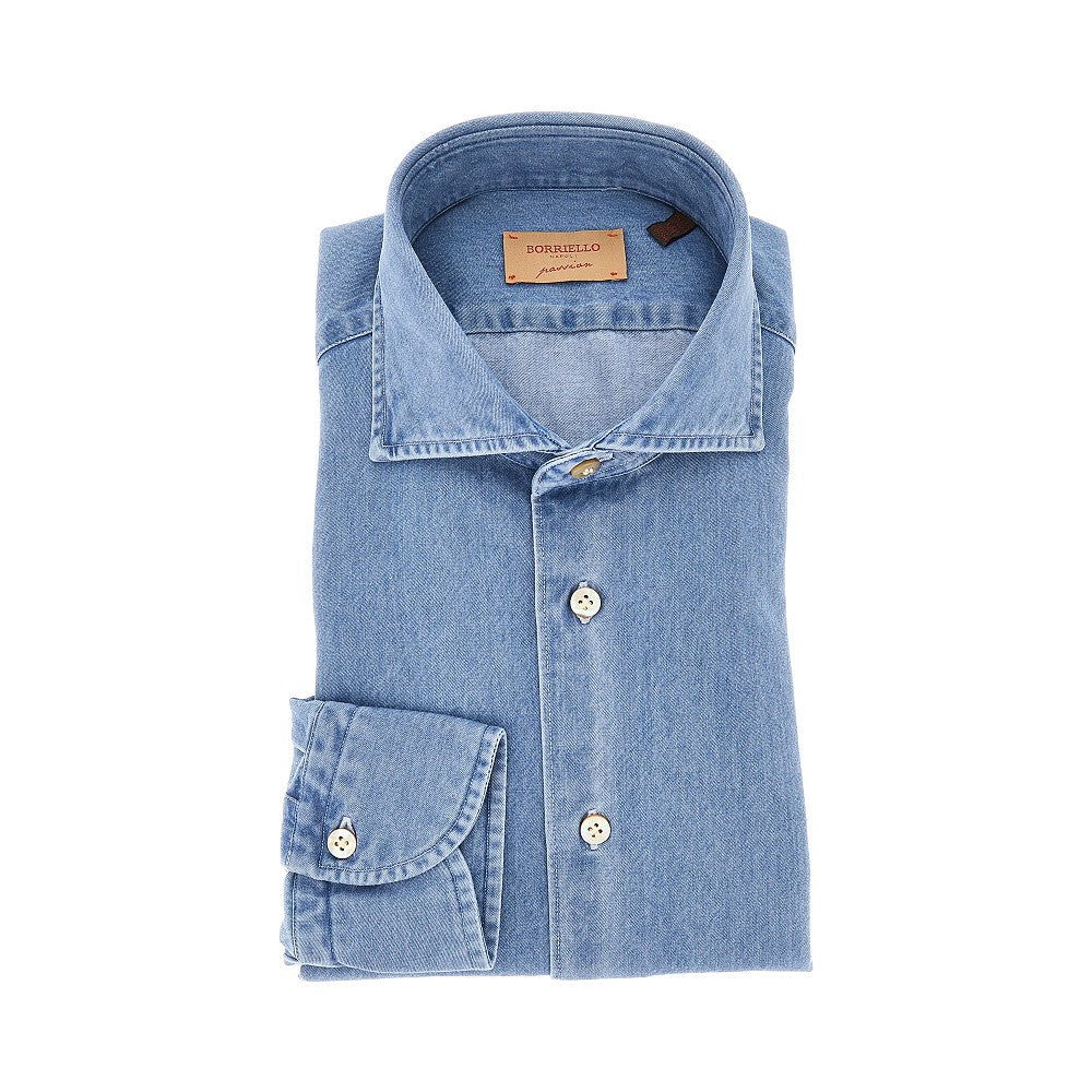 Camicia in denim di cotone