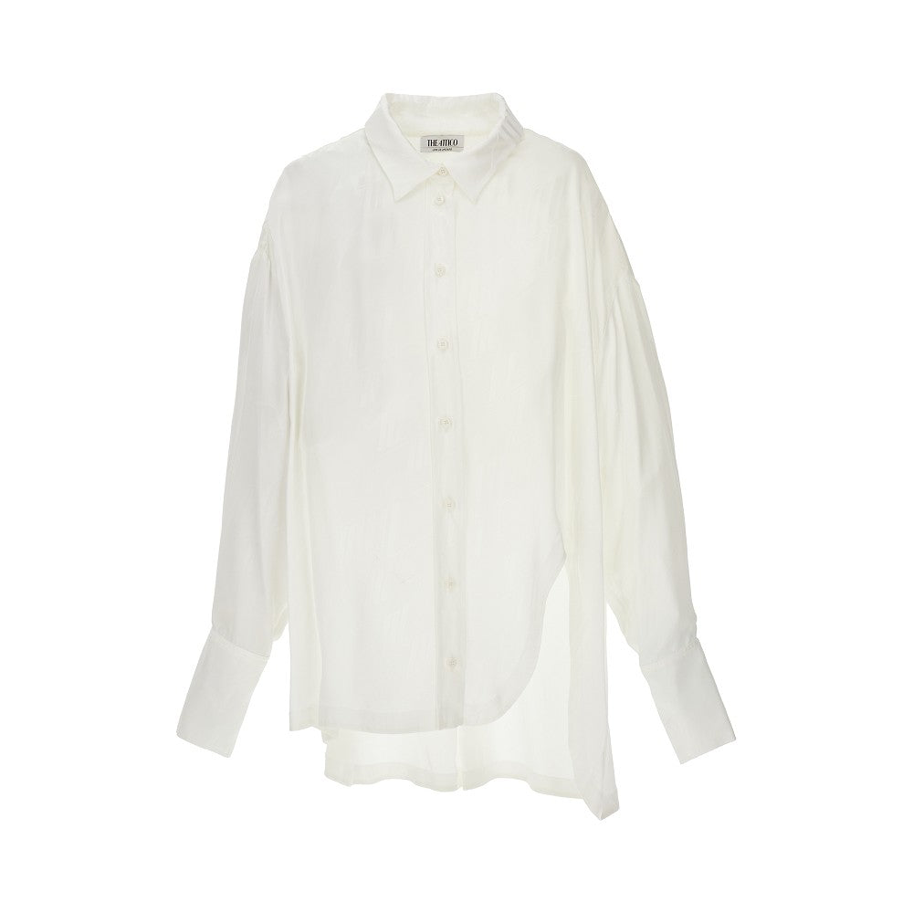 Camicia 'Diana' in viscosa jacquard