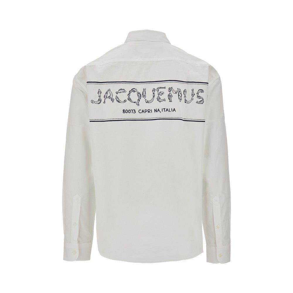 'La chemise Simon' embroidered shirt