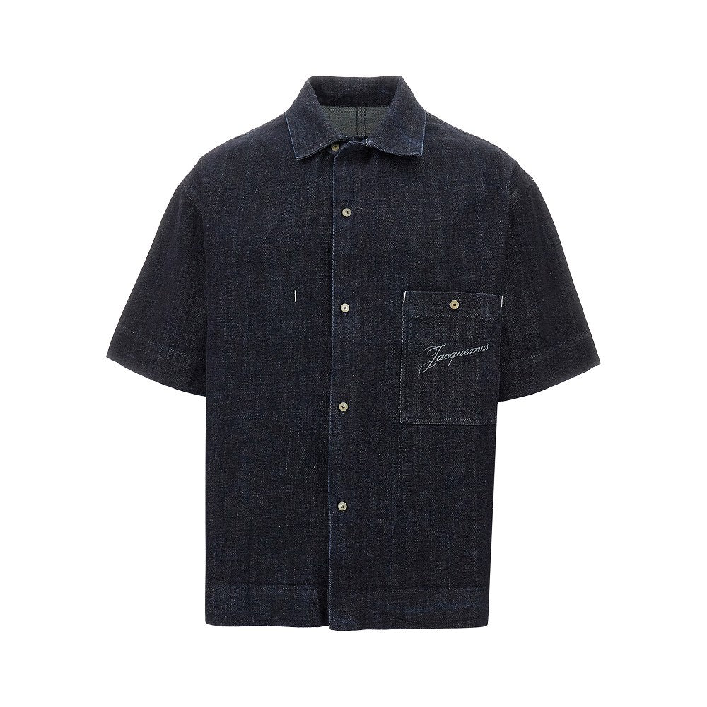 'de-Nîmes Aloe' denim shirt