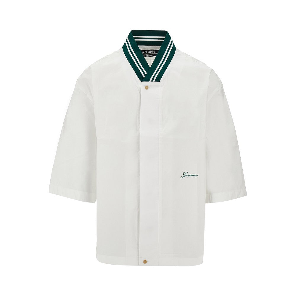 Camicia 'Baseball' a manica corta