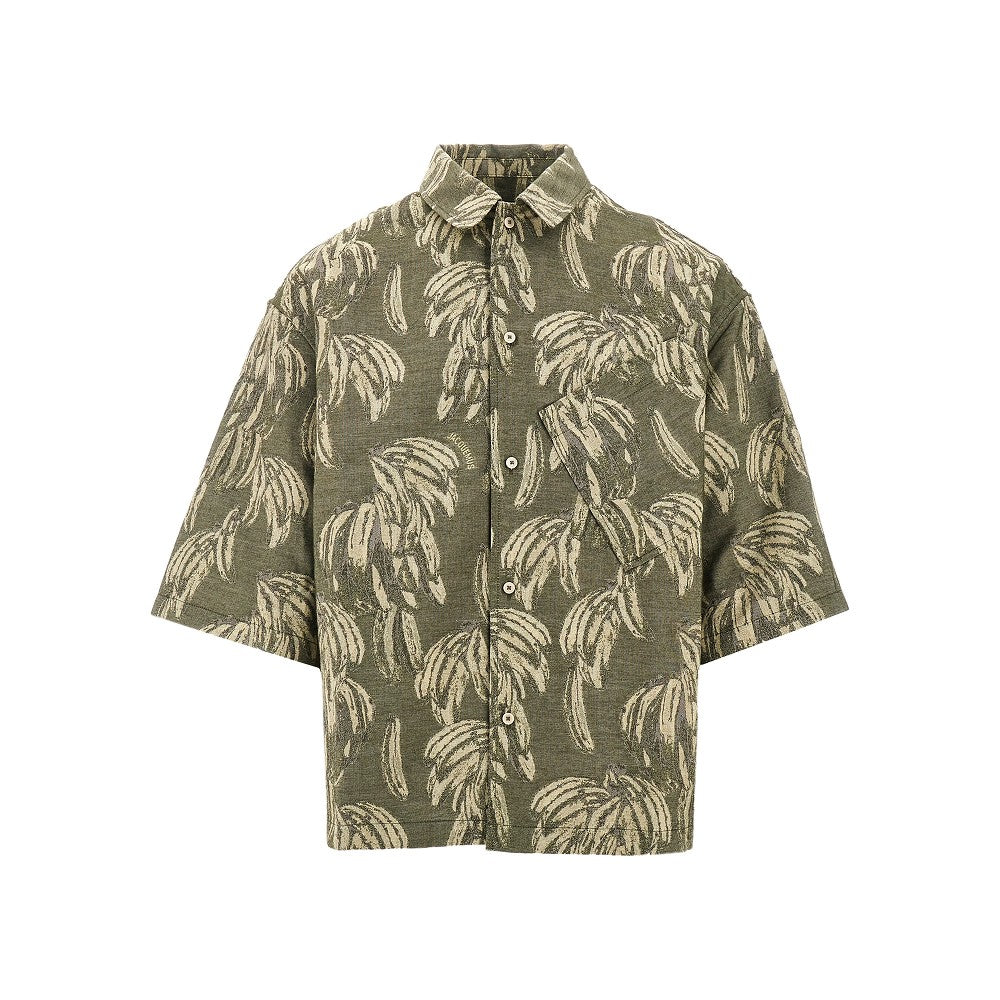 'Aloe' cotton shirt