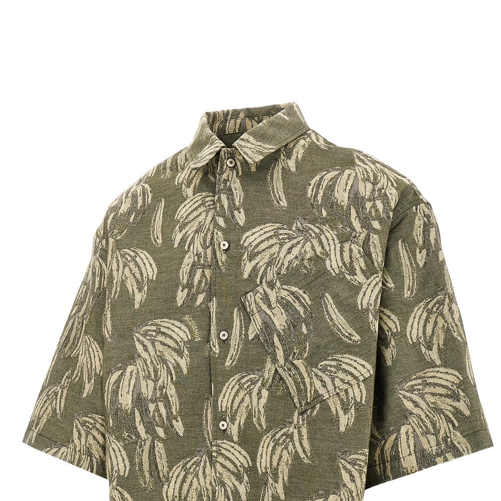 'Aloe' cotton shirt