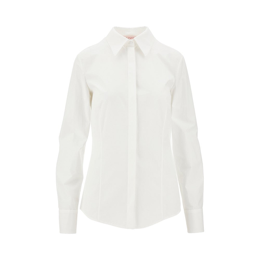 Camicia in Compact Popeline