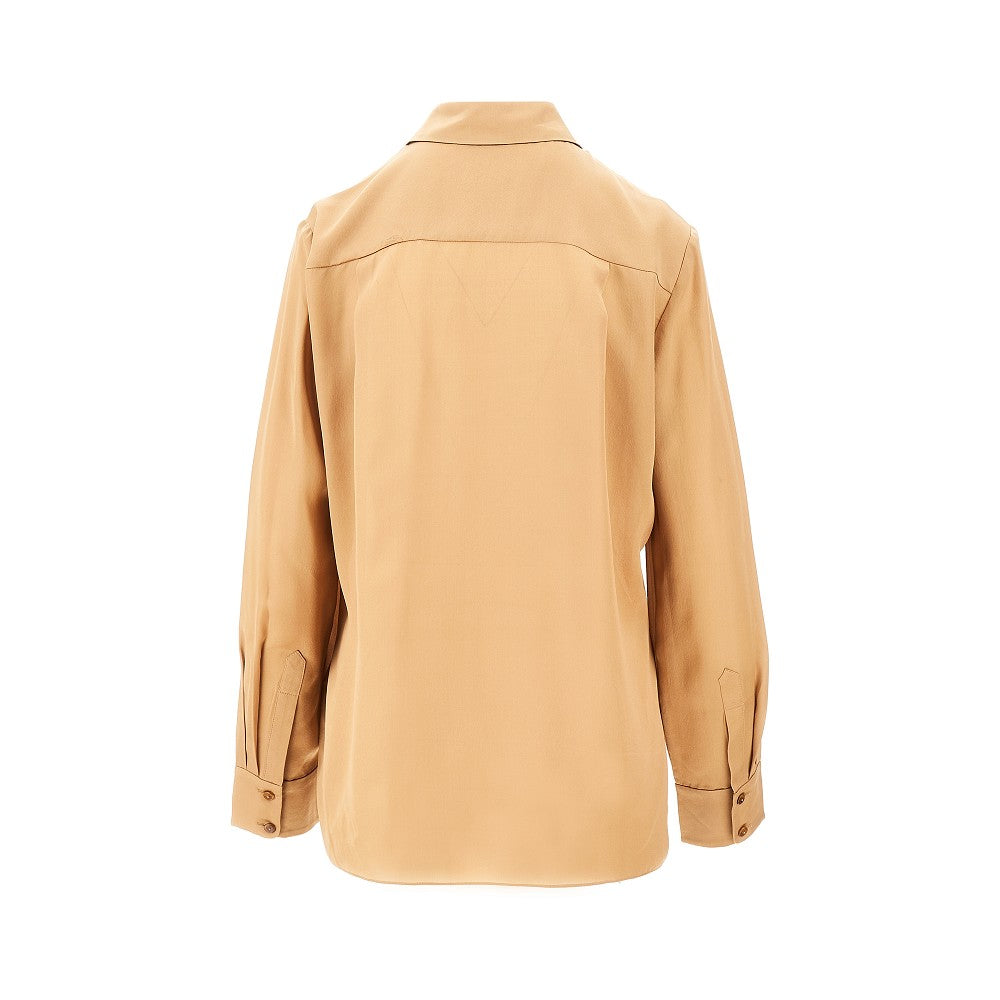 Satin 'Hypnotic' shirt