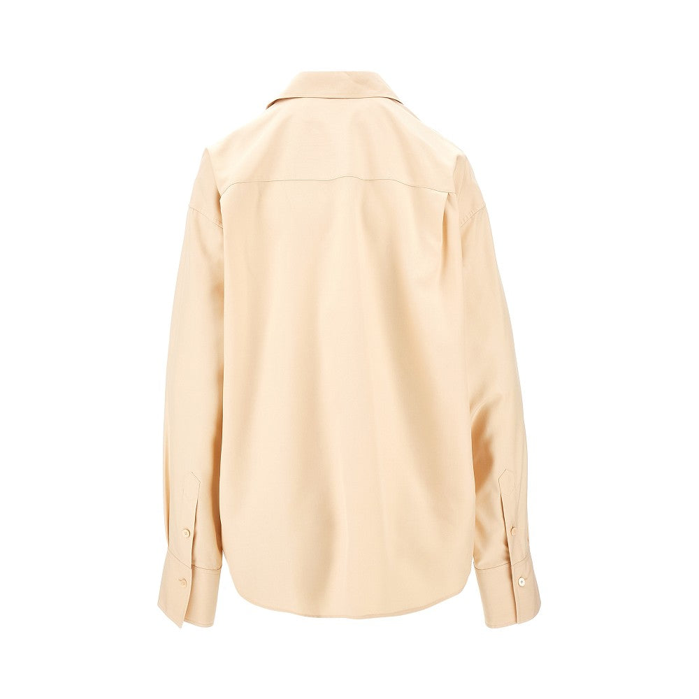 Habotai silk shirt