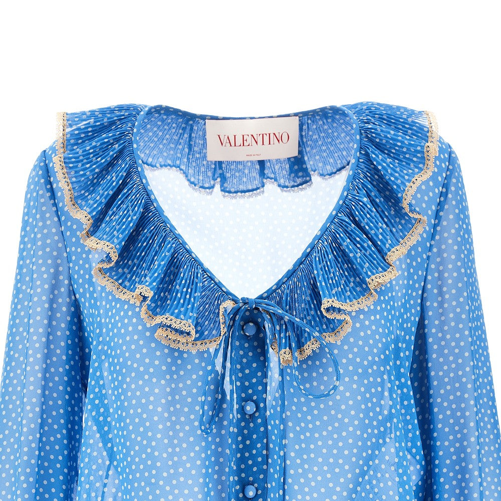 Plusdepois print Light Georgette shirt