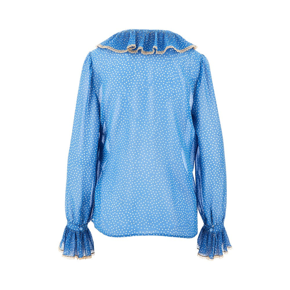 Plusdepois print Light Georgette shirt