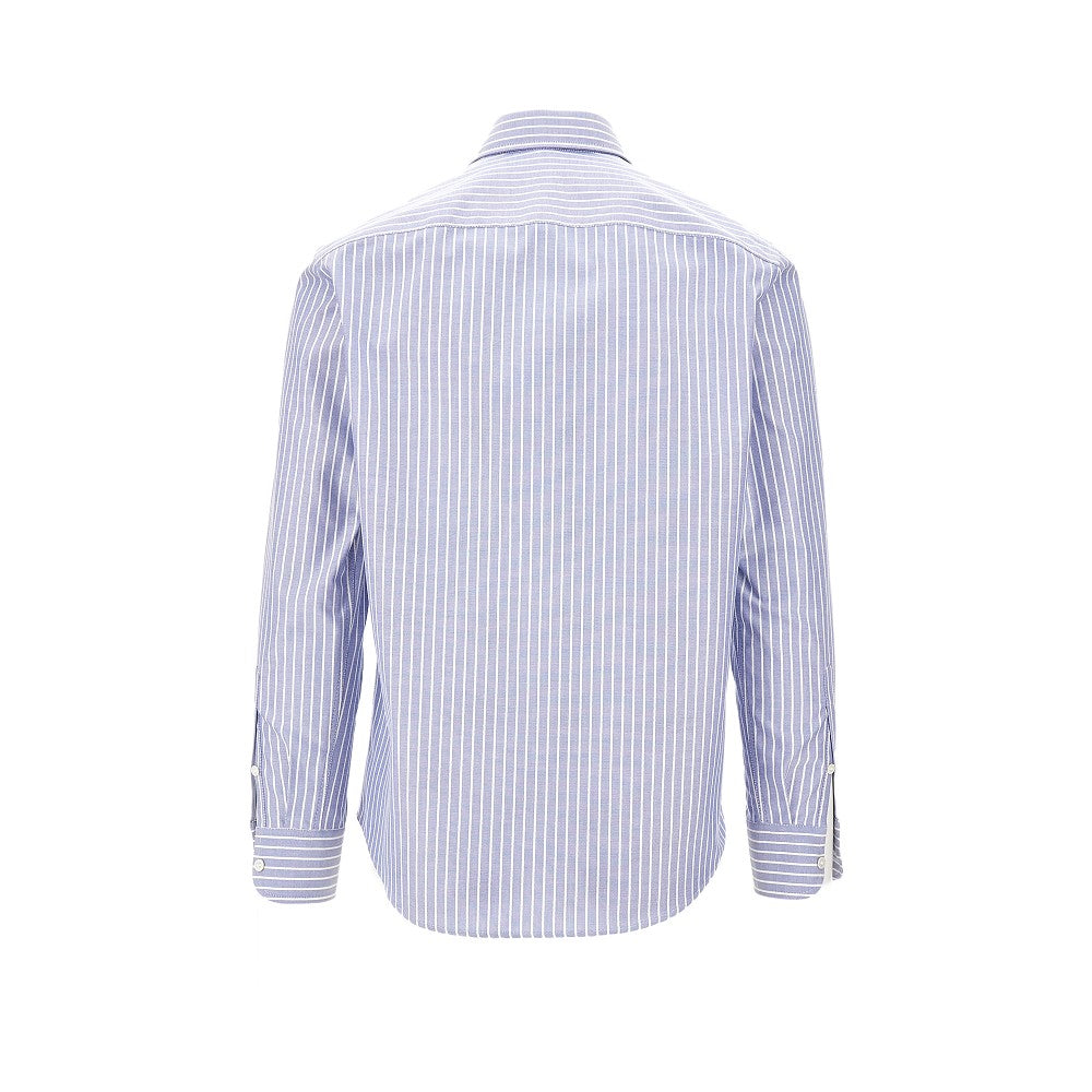 Camicia in cotone Oxford a righe
