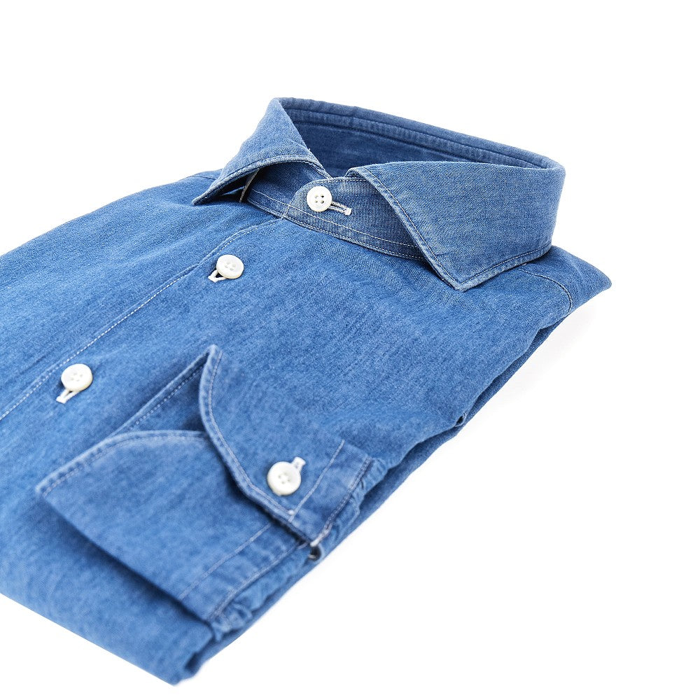Washed denim Tailor Fit shirt