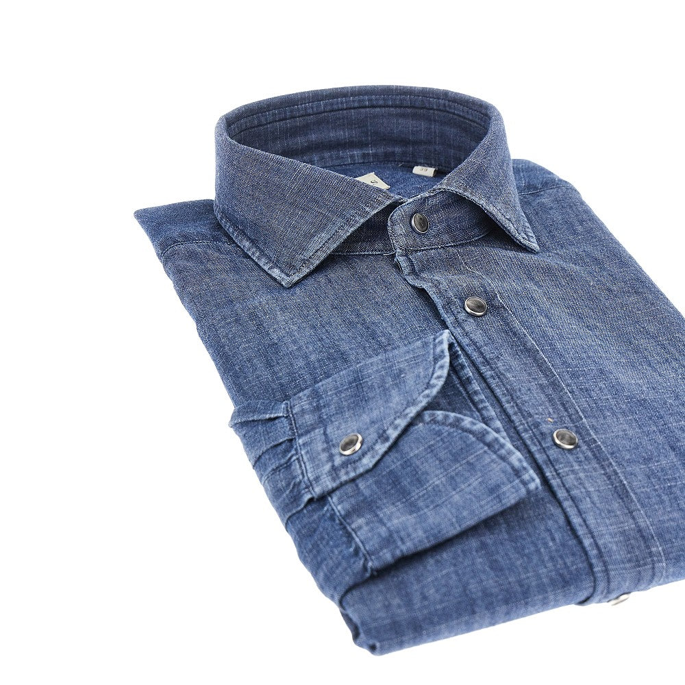 Washed denim Tailor Fit shirt