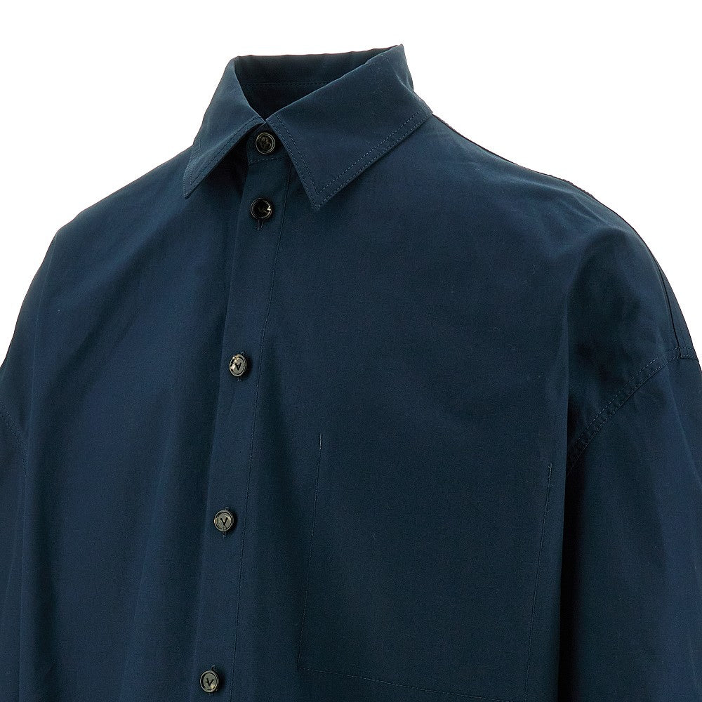 Camicia oversize in tela