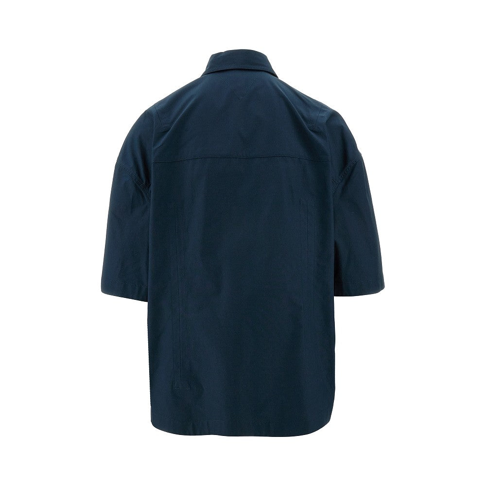Camicia oversize in tela
