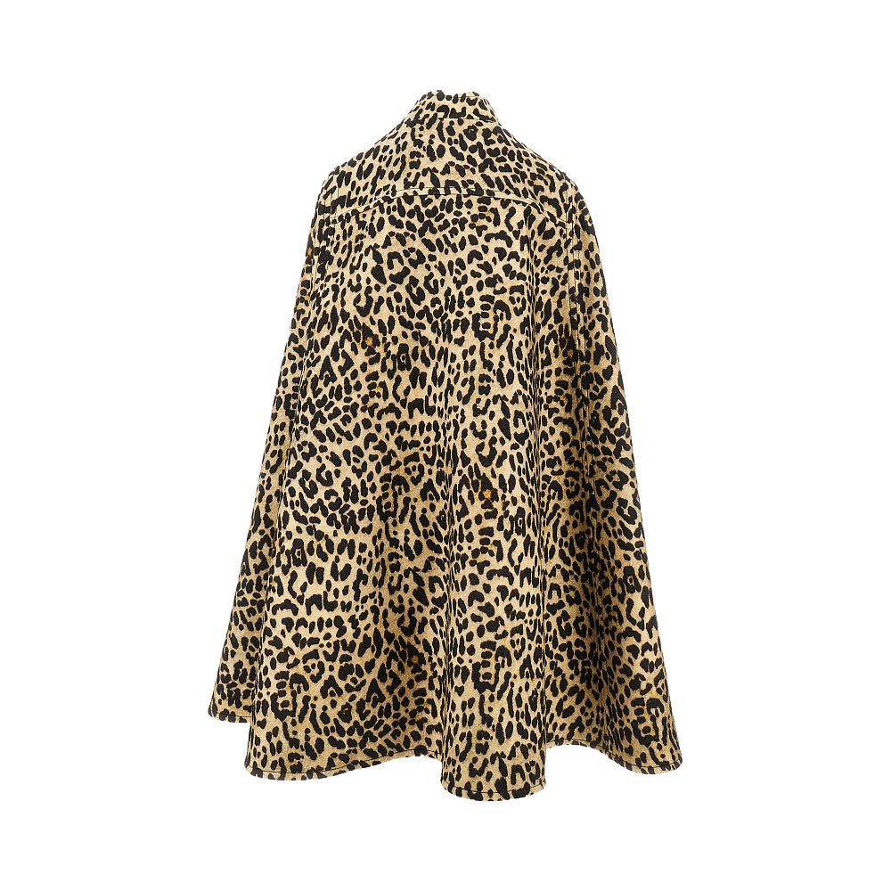 Cappa in Panno stampa Animalier
