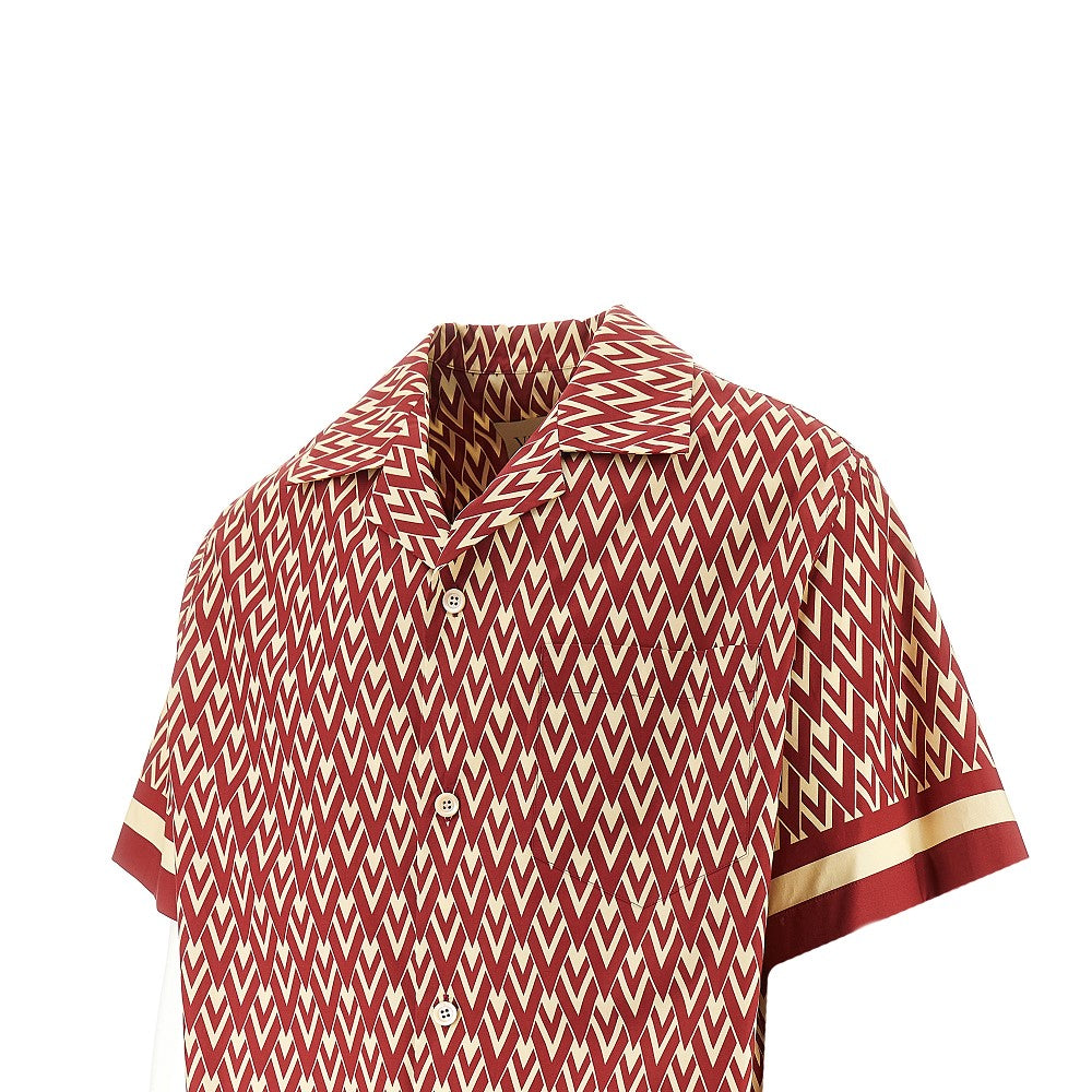 'Toute la V' poplin bowling shirt