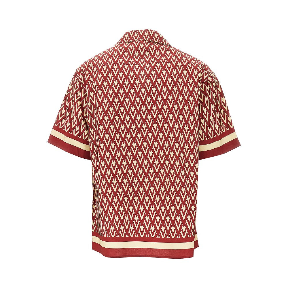 'Toute la V' poplin bowling shirt