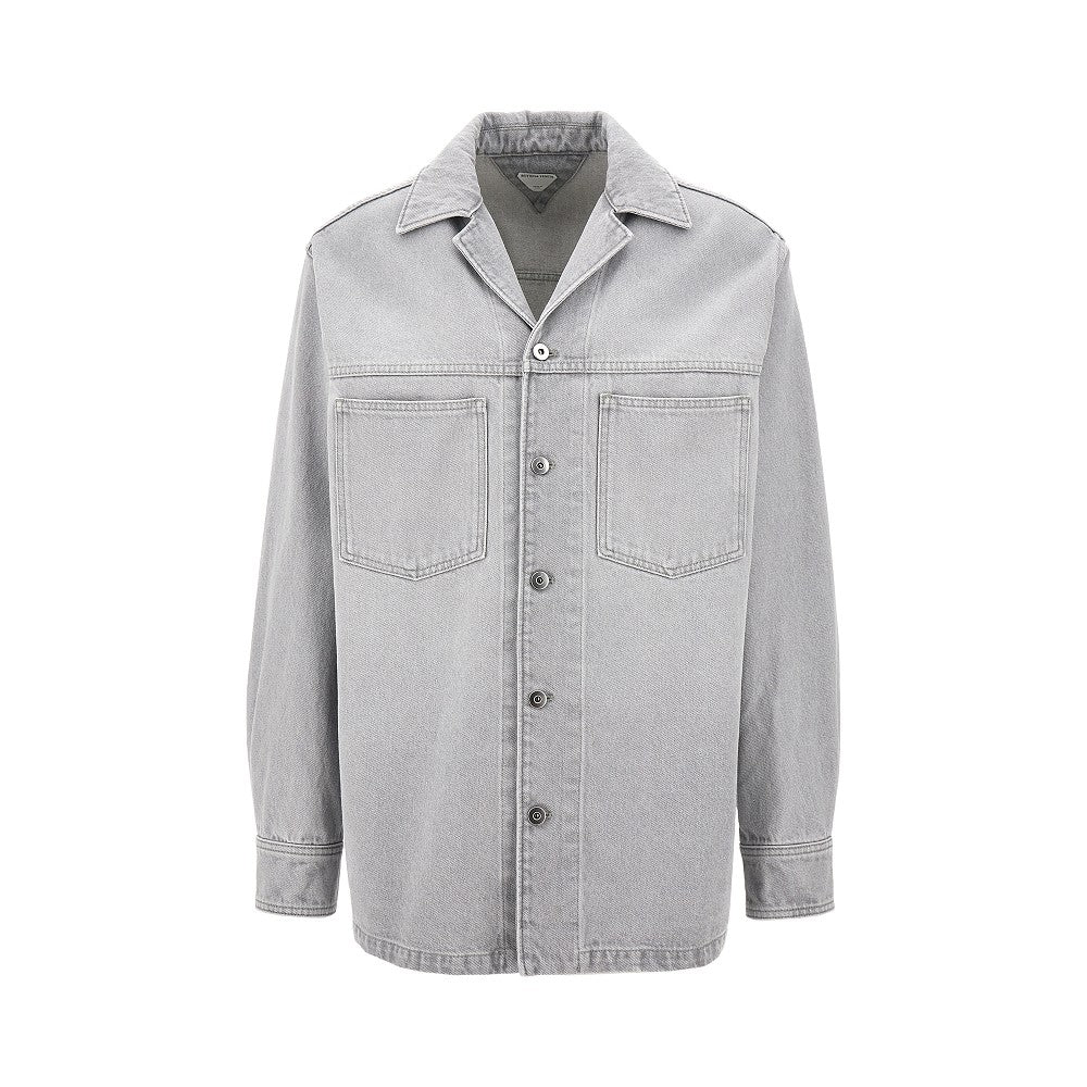 Light Grey wash denim shirt