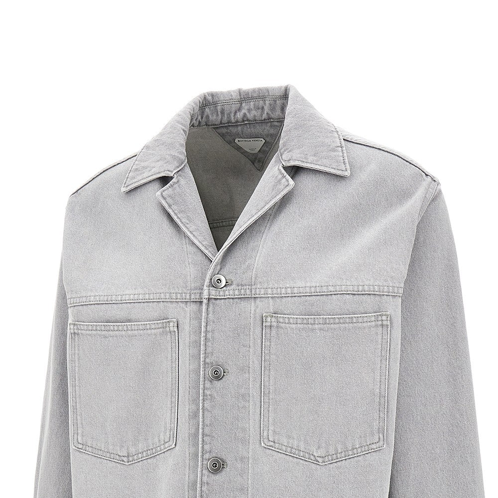 Light Grey wash denim shirt