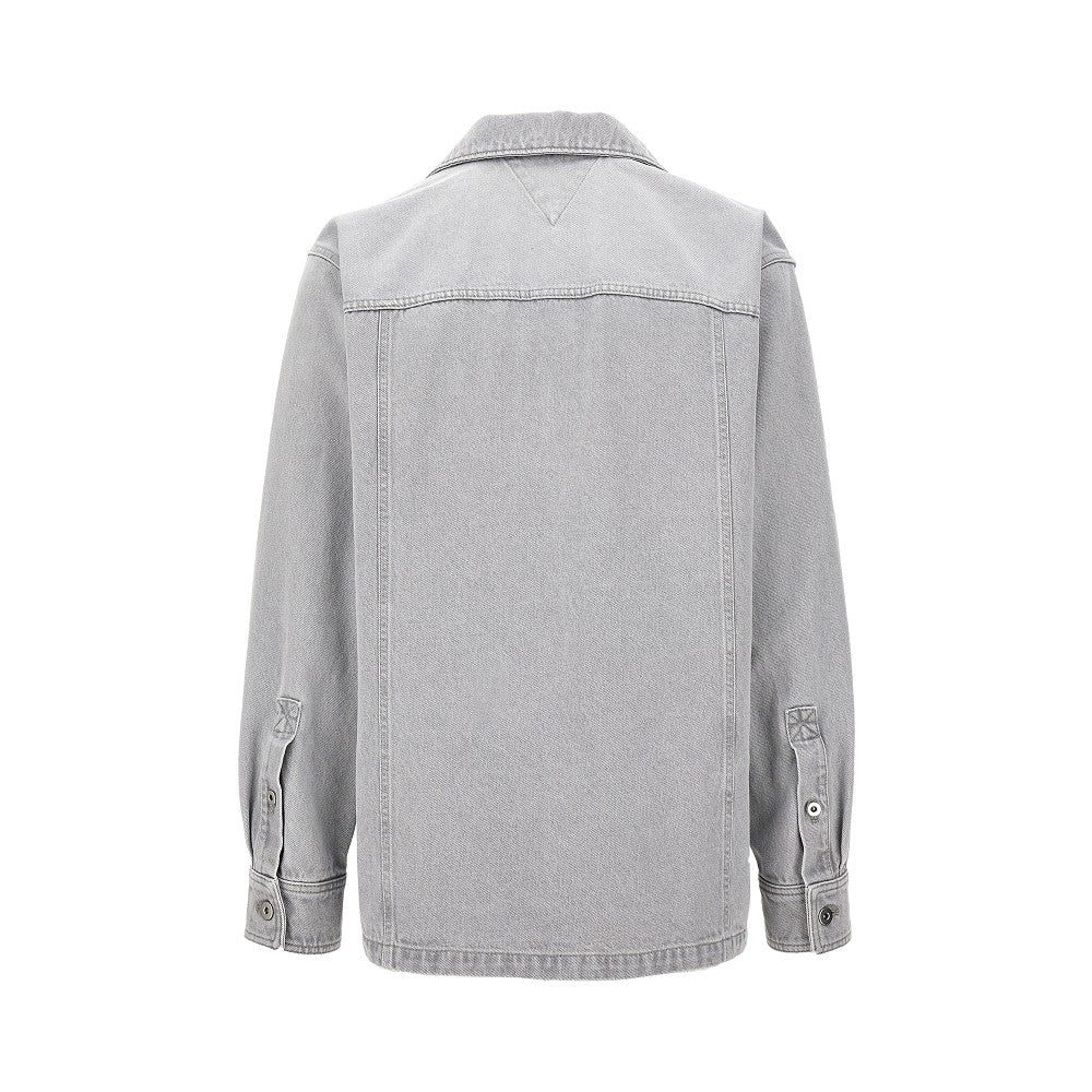 Light Grey wash denim shirt