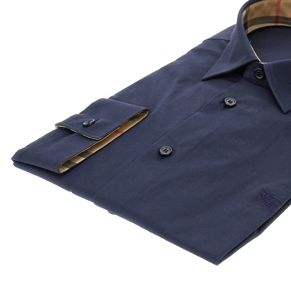Camicia in popeline stretch