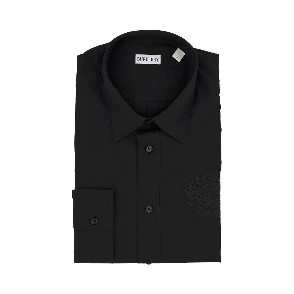 EKD embroidery poplin shirt