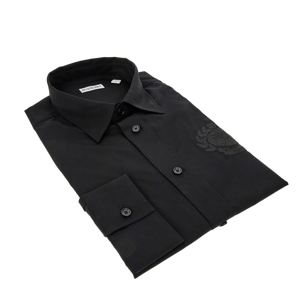 EKD embroidery poplin shirt