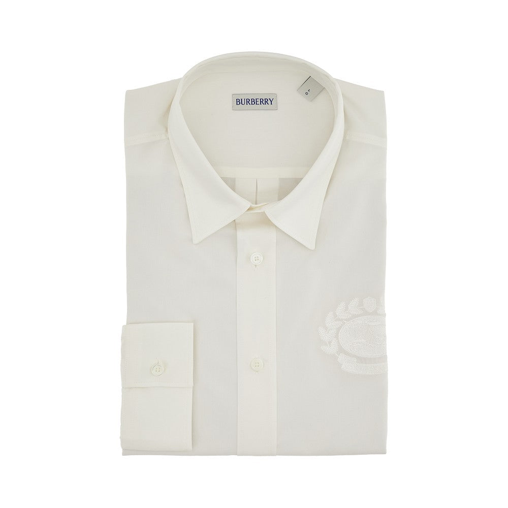 EKD embroidery poplin shirt