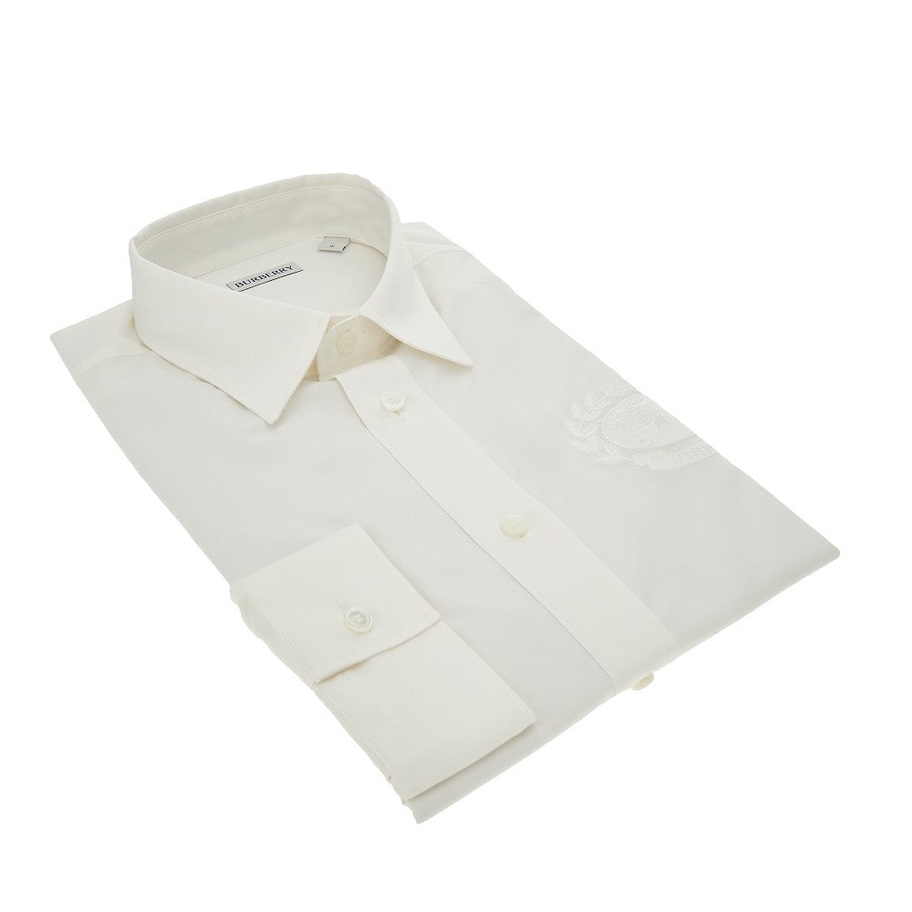EKD embroidery poplin shirt