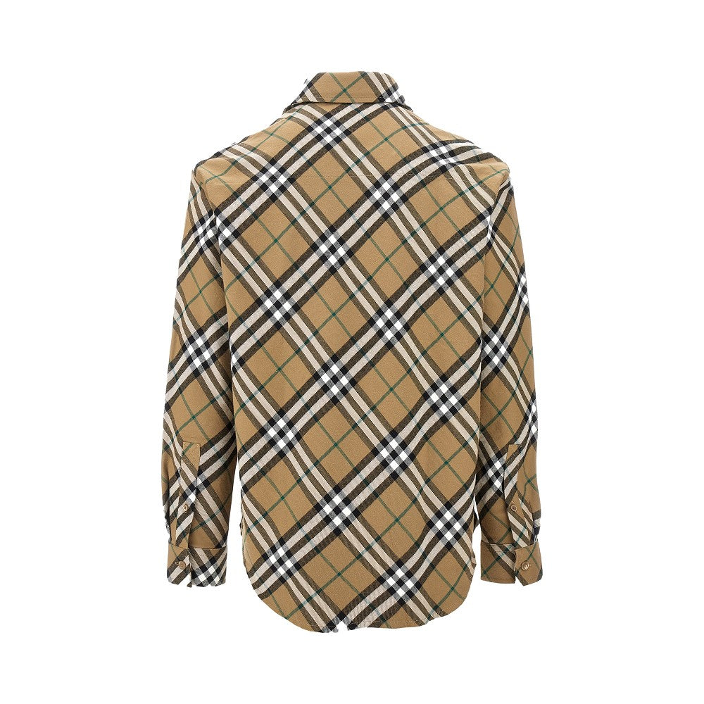 Check flannel shirt