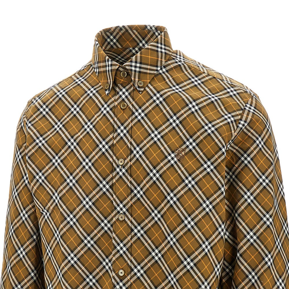 Check cotton shirt