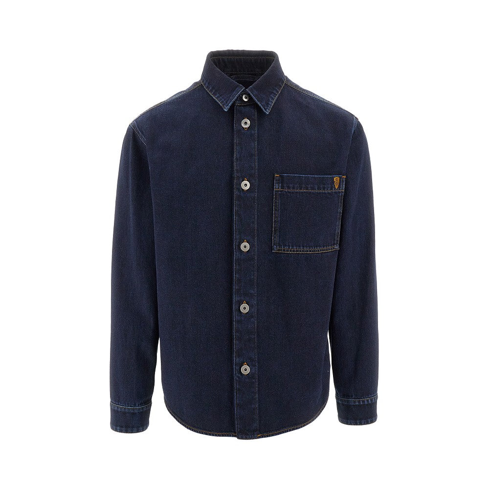 Indigo denim shirt