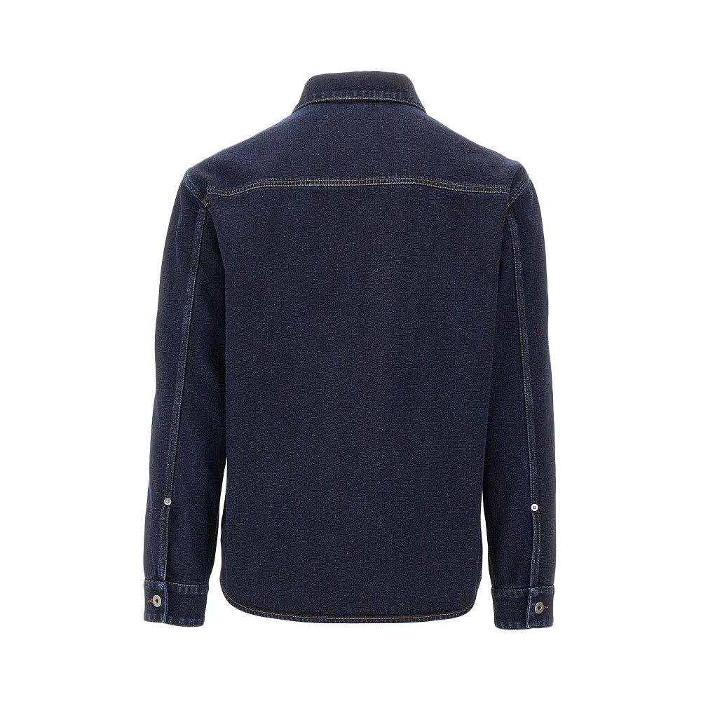 Indigo denim shirt