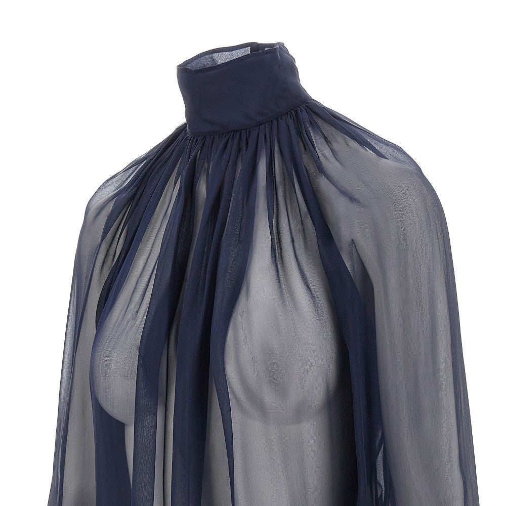 Blusa in mussola di seta