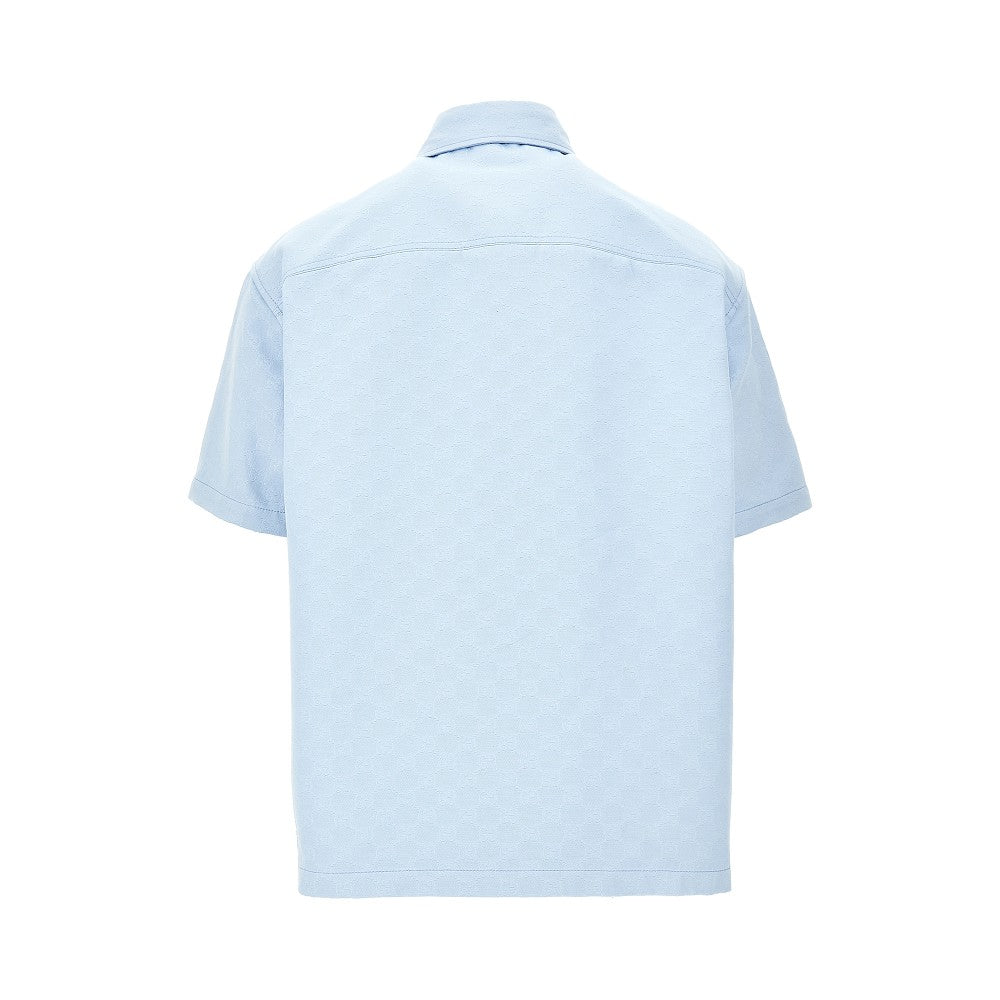 GG cotton canvas oversized shirt