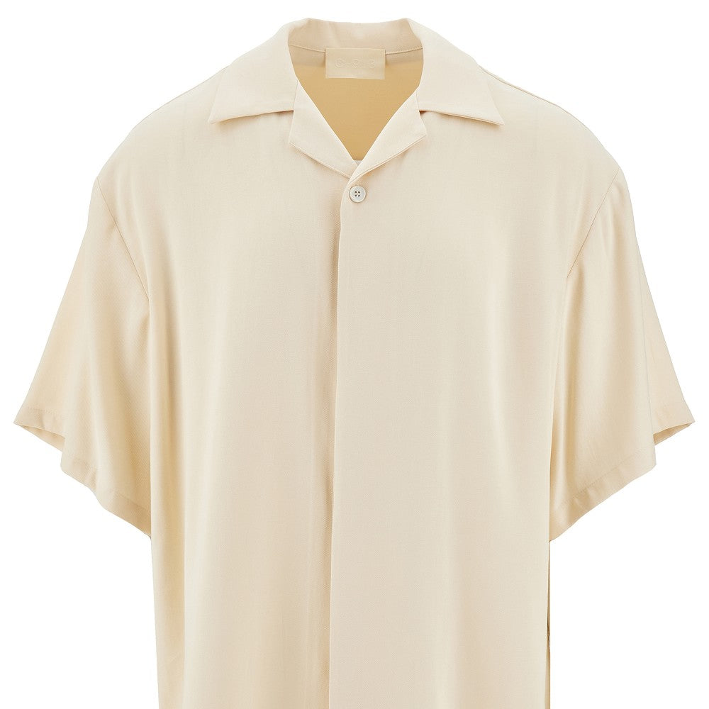Camicia bowling in viscosa