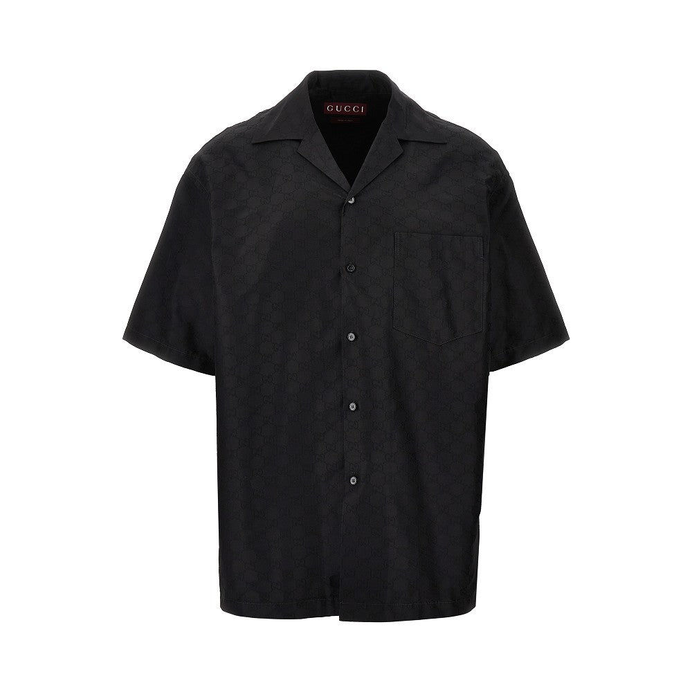 GG cotton and silk shirt